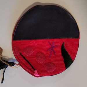 Handmade leather purse